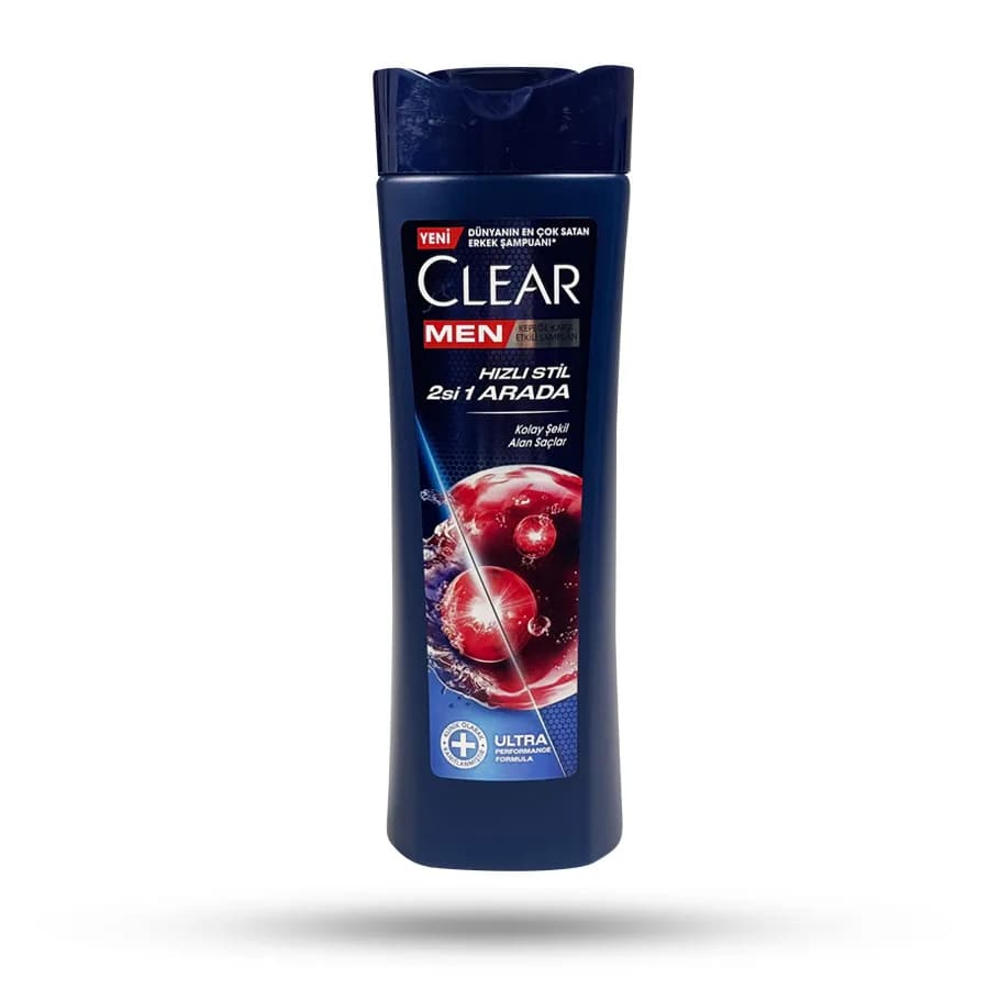 Clear Men Hizli Stil شامپو ضد شوره ۲ در ۱ مردانه